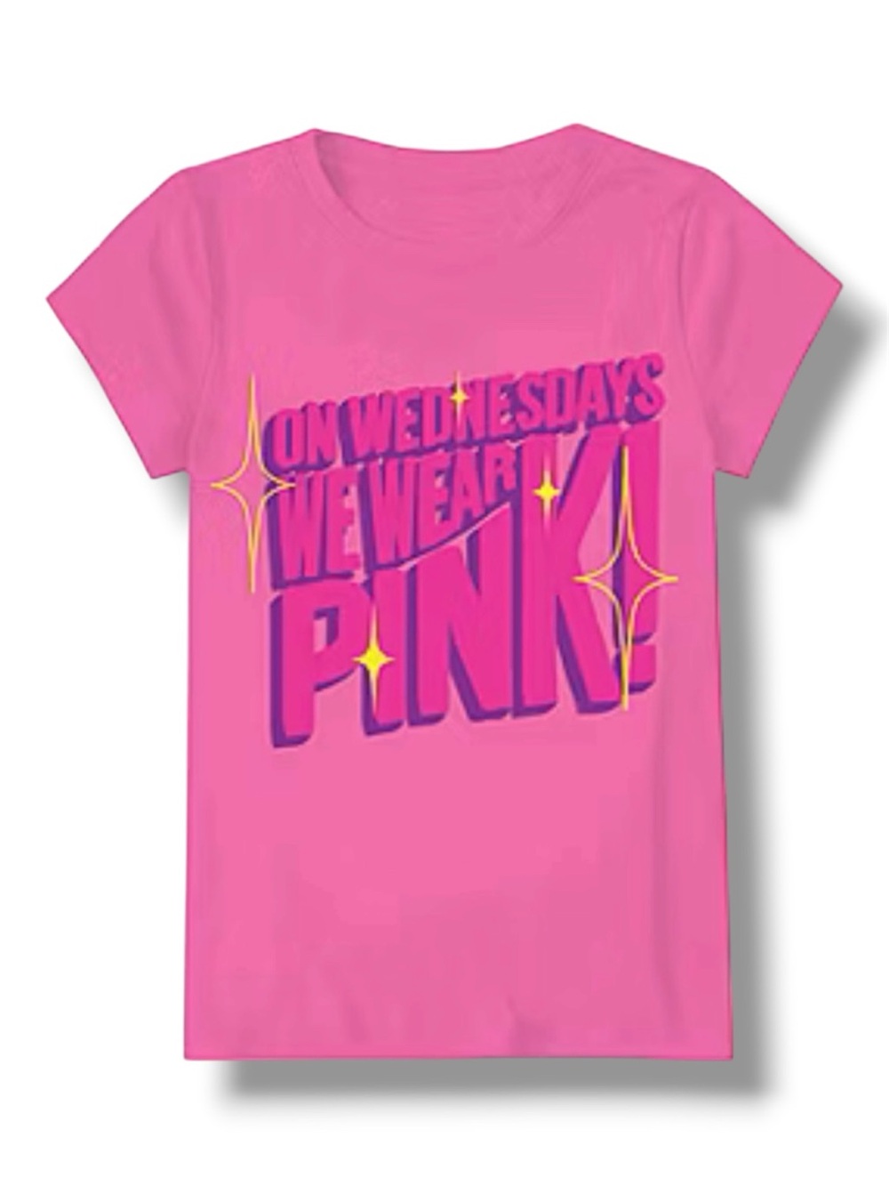Kids Mean Girls "On Wednesdays We Wear Pink" Graphic T-Shirt - Size XL 16 - NWT